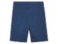 Marineblaue Jersey-Shorts.