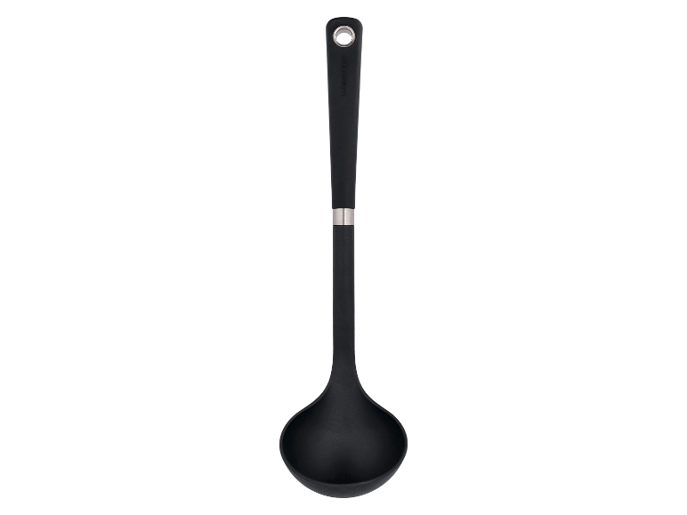 Schwarze KitchenCraft Schöpfkelle.