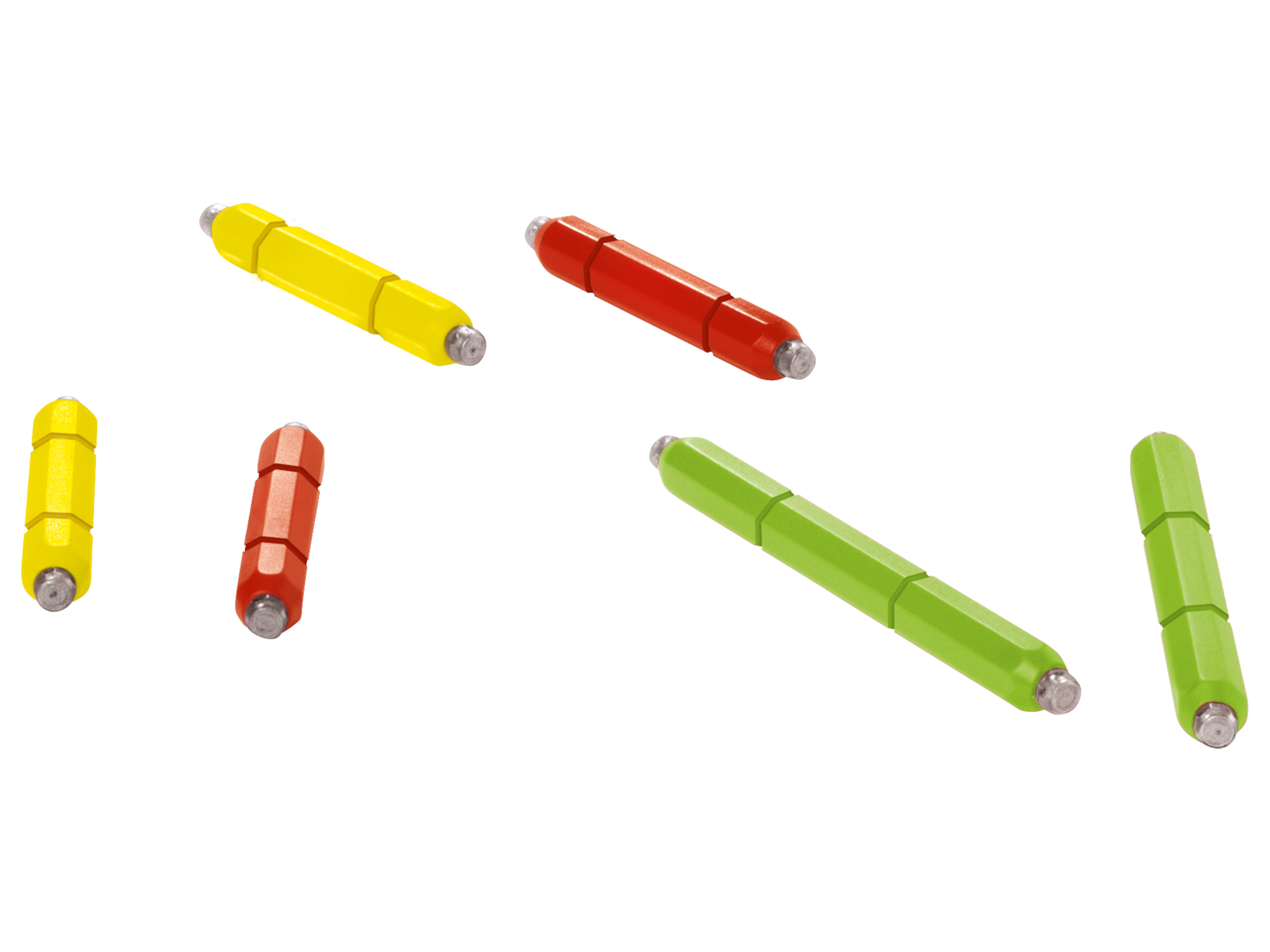 Thumbnail - lupilu® Magnetbausatz Leuchtend, 56-teilig / Magnetbausatz Bunt, 60-teilig (Bunt)