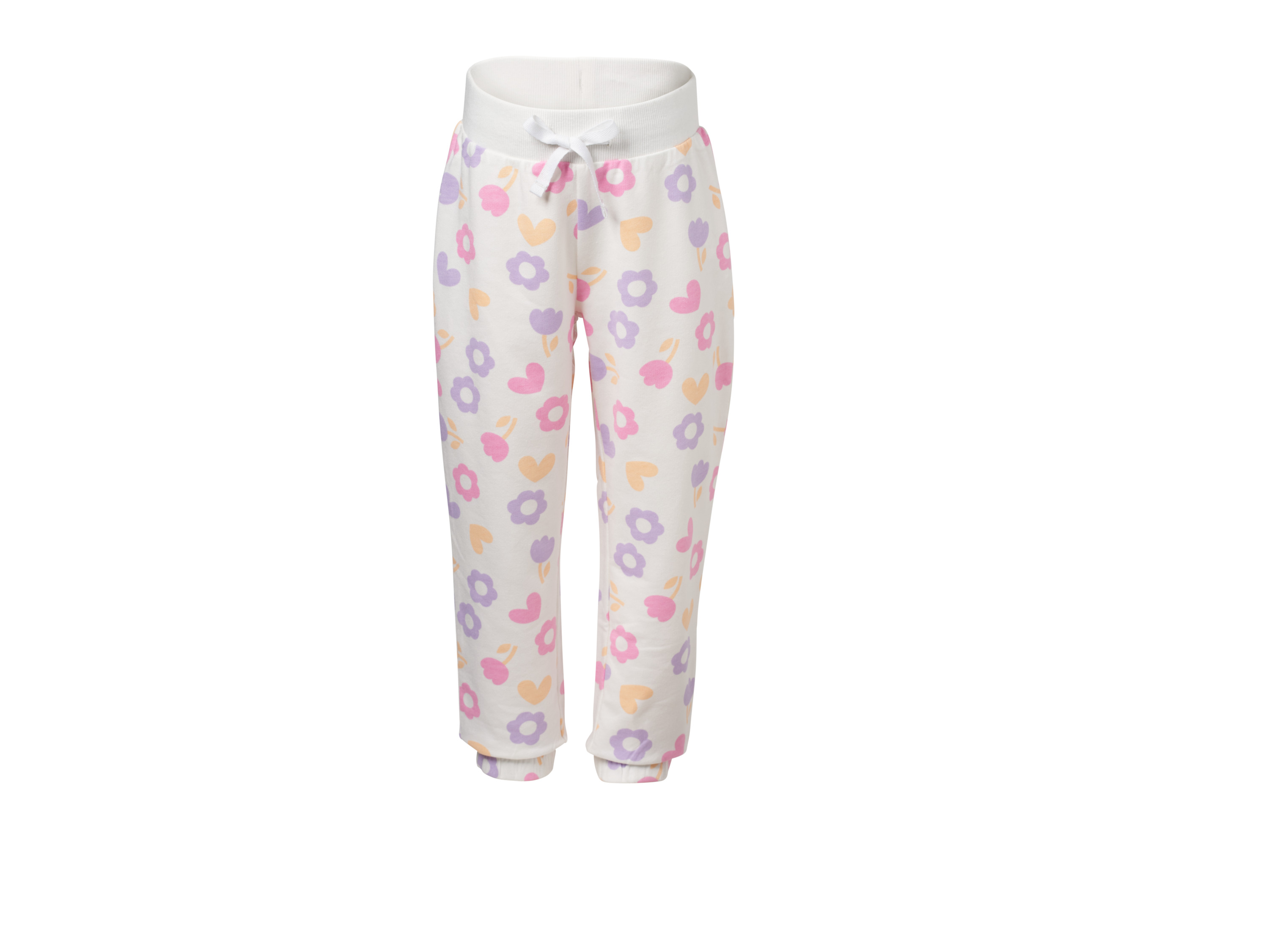 LUPILU® Kinder Sweathose (Weiß, 110/116)""
