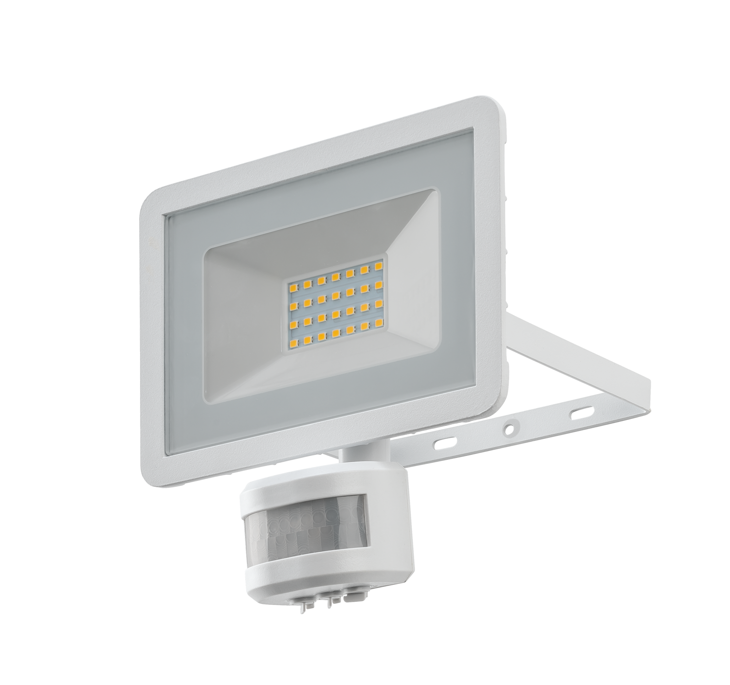 LIVARNO® LED-Außenstrahler mit Bewegungsmelder (weiß)