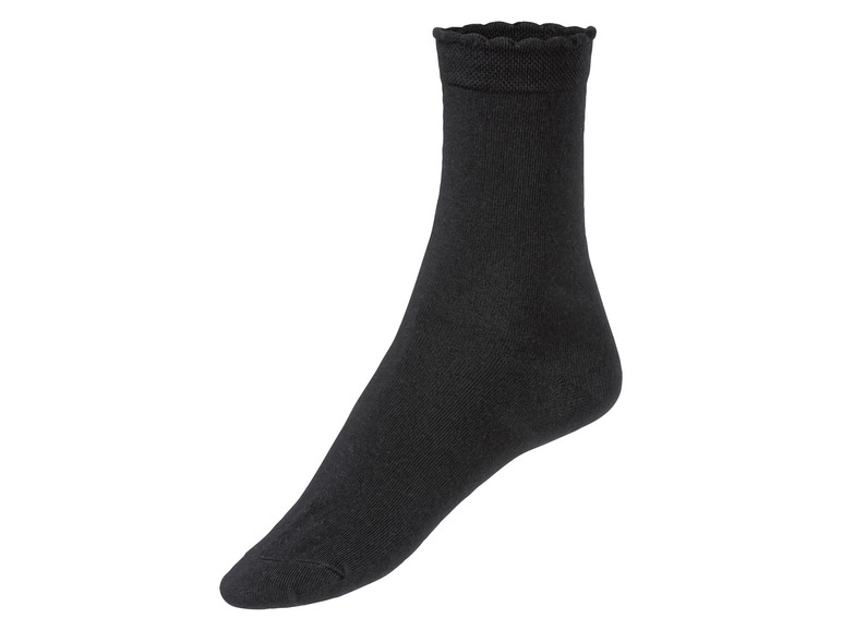 Gehe zu Vollbildansicht: esmara® Damen Socken, 7 Paar, mit hohem Bio-Baumwollanteil - Bild 3