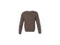LUPILU® Kleinkinder Langarmshirt in geripptem Braun.