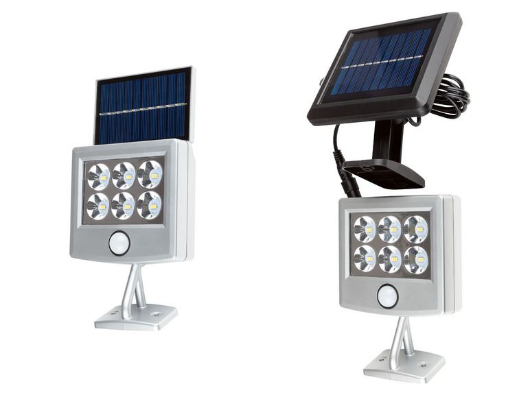 Gehe zu Vollbildansicht: LIVARNO home Strahler LED Solar, mit Bewegungsmelder - Bild 1