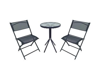Greemotion textilenes Bistro-Set, 3-teilig