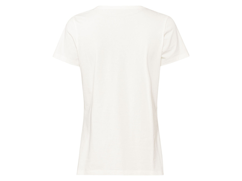 Gehe zu Vollbildansicht: esmara Damen T-Shirts, 2 Stück, figurbetont aus Stretchjersey - Bild 4