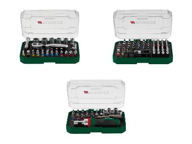 PARKSIDE® Ratschen-Bit- und Steckschlüssel-Set / Bit-Set / Ratschen-Schraubendreher-Bit- und Steckschlüssel-Set