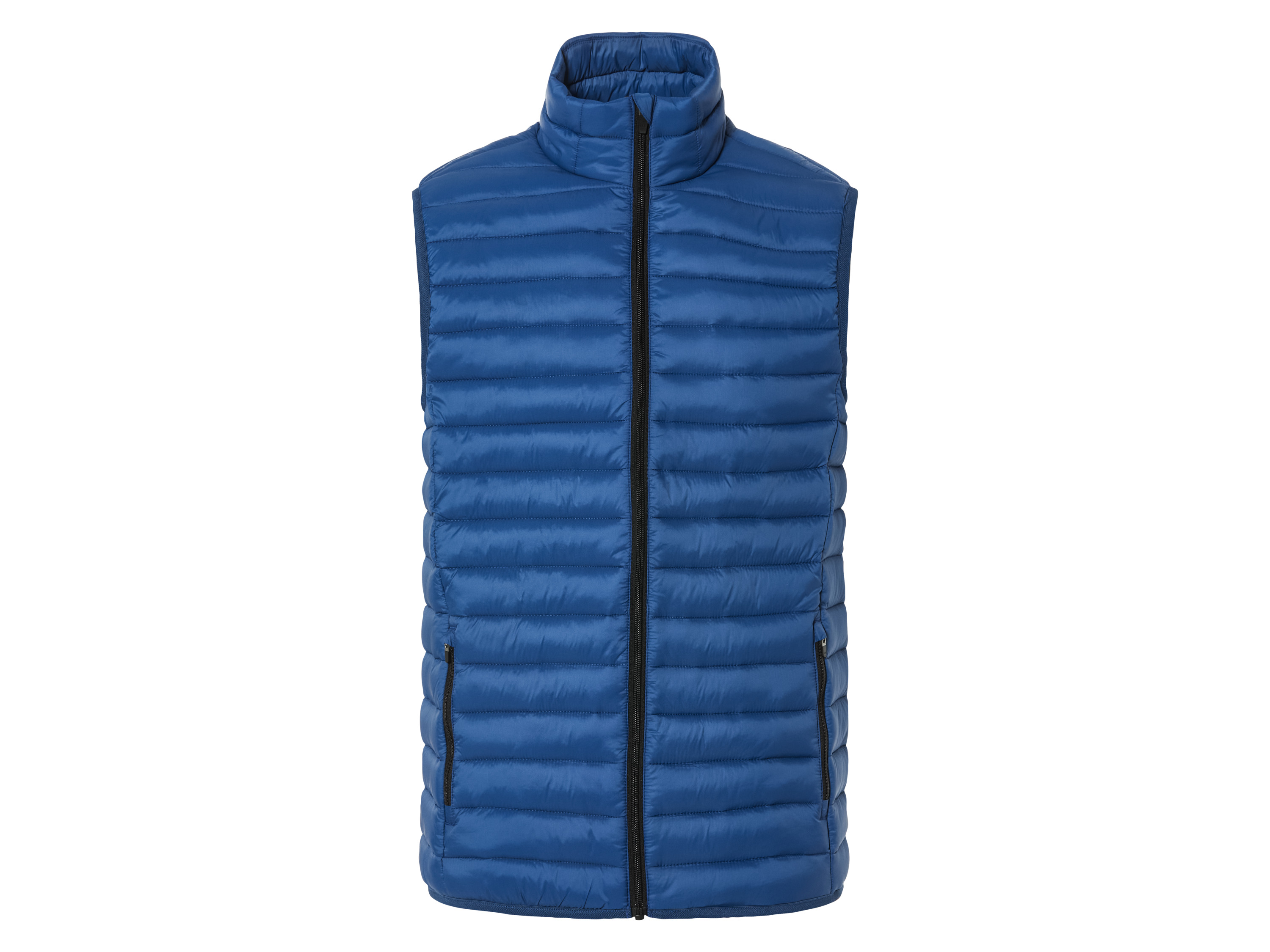 LIVERGY® Herren Weste Lightweight (Blue, L(52/54))““ | wasserabweisendes Obermaterial, windabweisend, ultraleicht und warm, durchgehender Reißverschluss mit Kinnschutz, seitliche Reißverschlusstaschen Schnitt: – Kragenform: Stehkragen Material: Obermaterial: Polyamid Futter: Polyester Wattierung: Polyester recycelt Pflegehinweis: waschen bei max. 40 °C Pflegeleicht nicht bleichen schonende Trocknung im Wäschetrockner bei max. 60 °C nicht bügeln nicht trockenreinigen Größe: M 48/50 – XXL 60/62 Meine Lidl-Größe – so einfach gehts Einfach den Lidl-Größenrechner besuchen. Für deine Personengruppe und Produktgruppe die gemessenen Körpermaße eintragen und dann den Berechnen-Button betätigen. Schon wird dir deine Größe angezeigt. Oeko-Tex® Standard 100 Geprüft auf Schadstoffe Zertifizierungsnummer: 19.Hcn.86404 Hohenstein Htti Standard 100 by Oeko-Tex® ist die weltweit bekannteste, unabhängige Zertifizierung schadstoffgeprüfter Textil- und Lederprodukte aller Art – vom Garn und den Stoffen bis hin zum gebrauchsfertigen Artikel. Das Label bestätigt