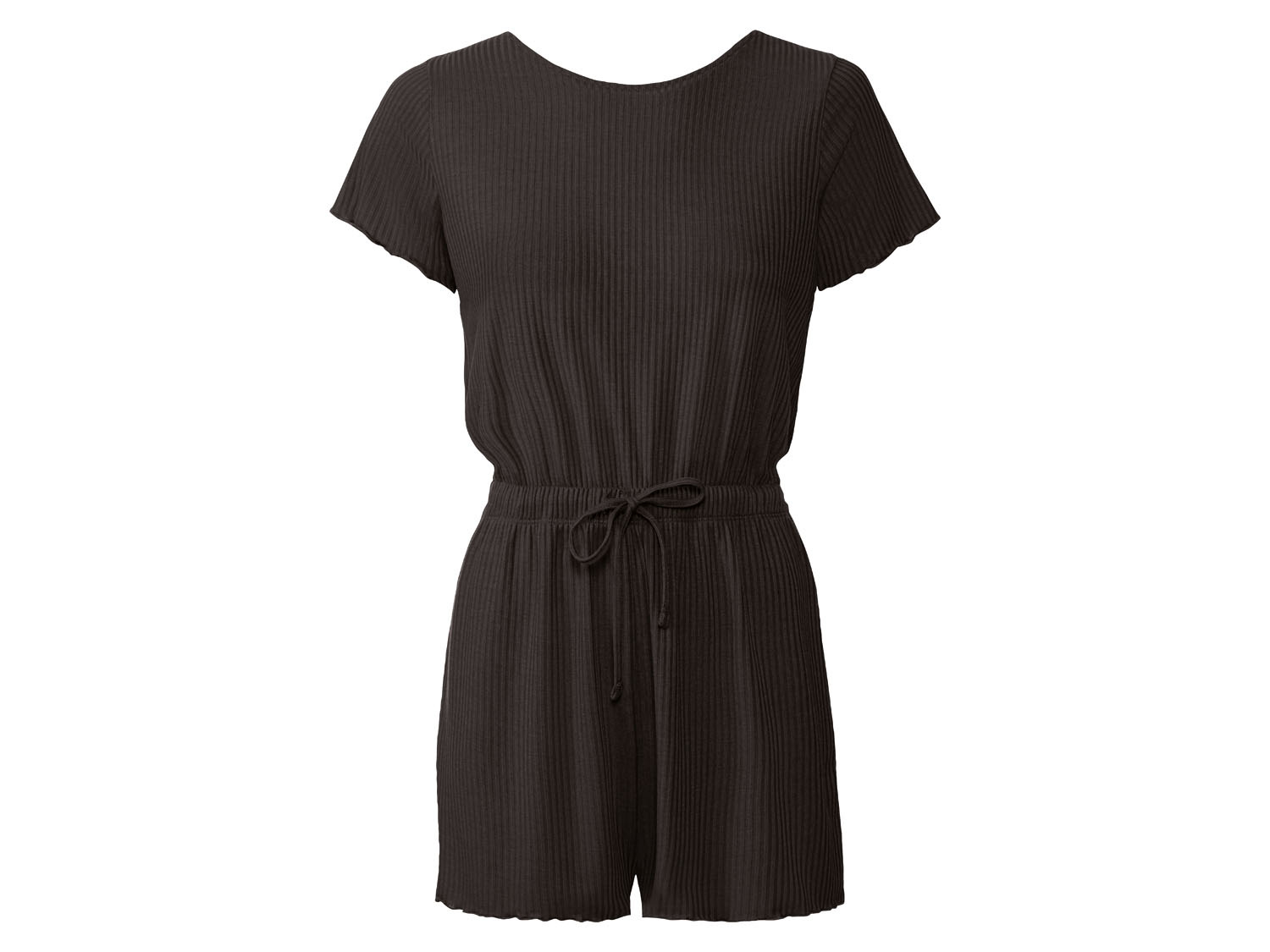 esmara® Damen Jumpsuit, mit Schnürung im Nacken LIDL