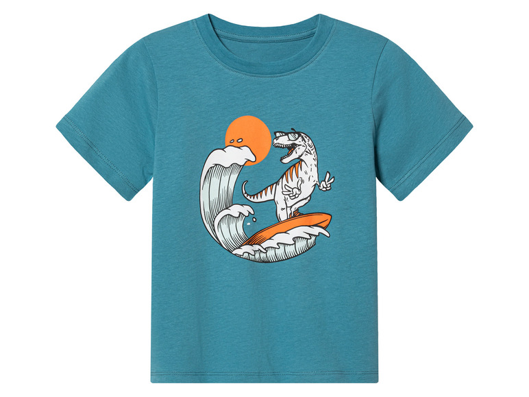 Gehe zu Vollbildansicht: lupilu® Kleinkind T-Shirt mit Rundhalsausschnitt - Bild 5
