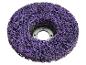 Lila Reinigungsscheibe für Winkelschleifer