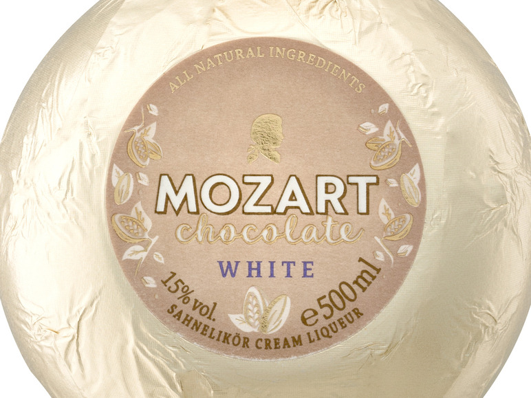 Gehe zu Vollbildansicht: Mozart White Chocolate Cream Liqueur 15% Vol - Bild 2