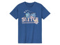 Ein blaues T-Shirt mit Stitch von Disney.