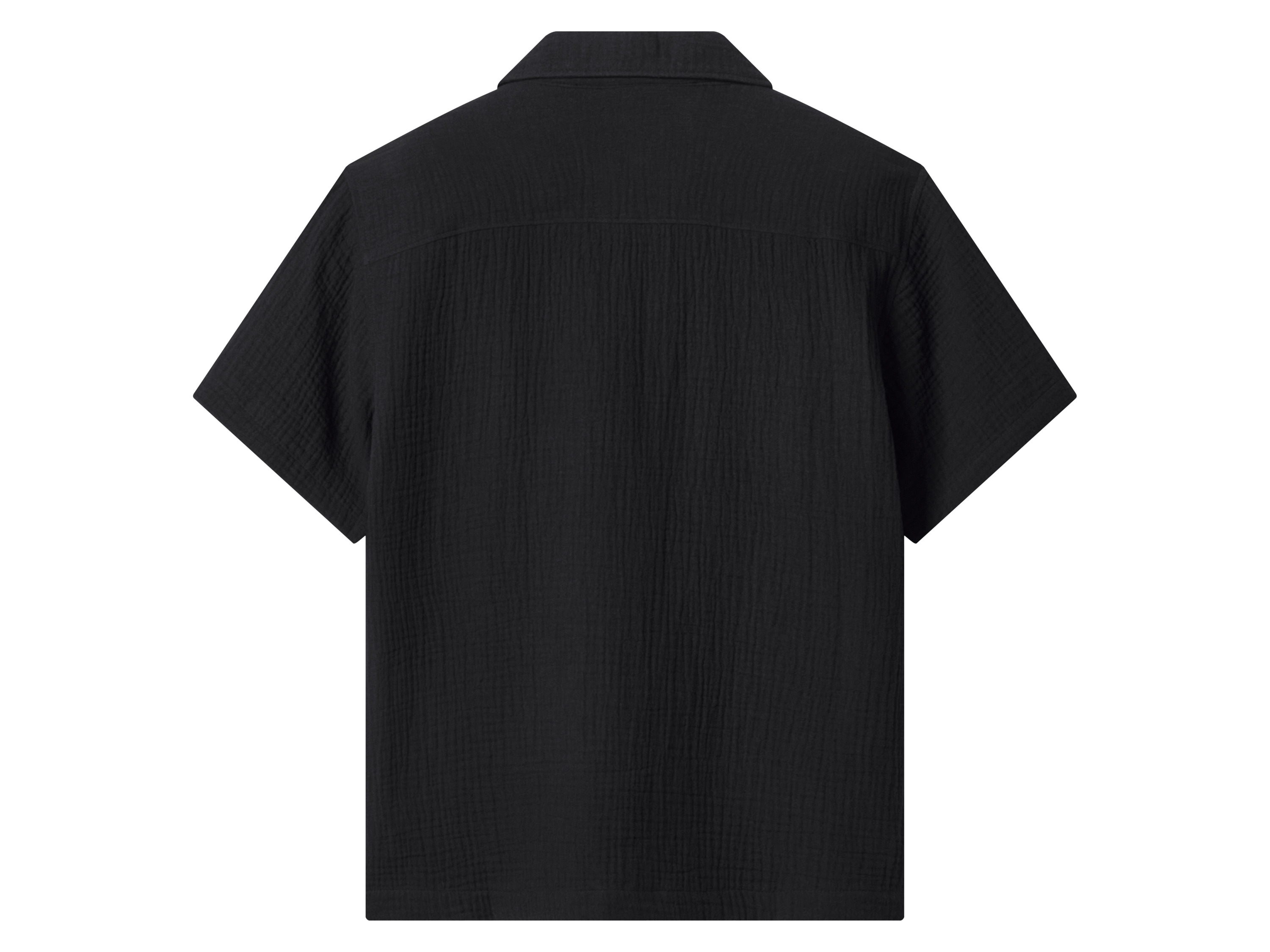 ESMARA KIDS Kinder Musselin Hemd (Schwarz, 134/140) – Bild 3 von 3