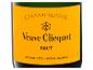 Veuve Clicquot Brut Champagnerflasche mit gelbem Etikett