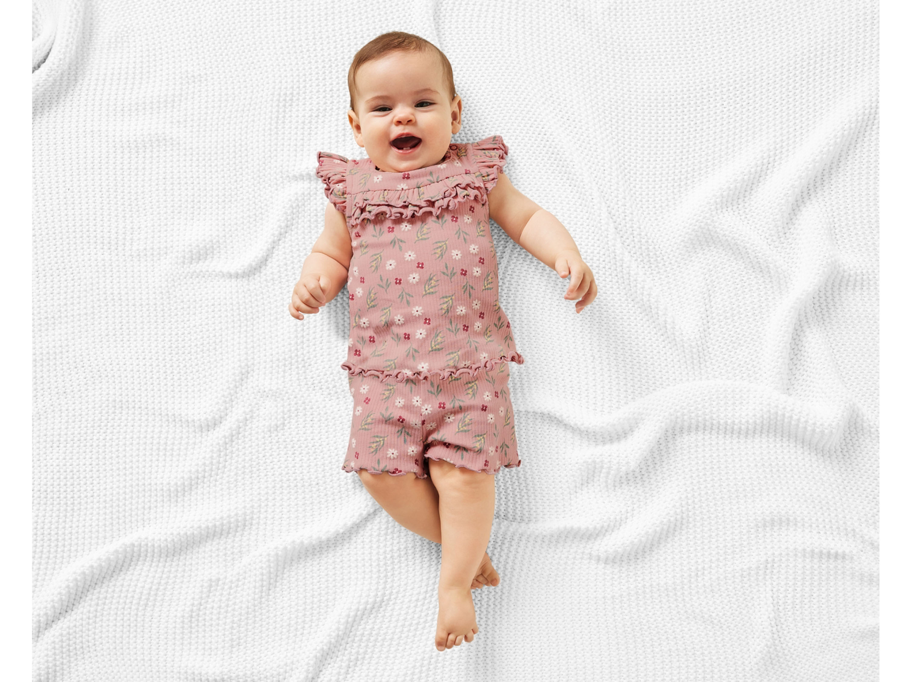 Thumbnail - lupilu® Baby Mädchen Sommerset (pink, 62/68)