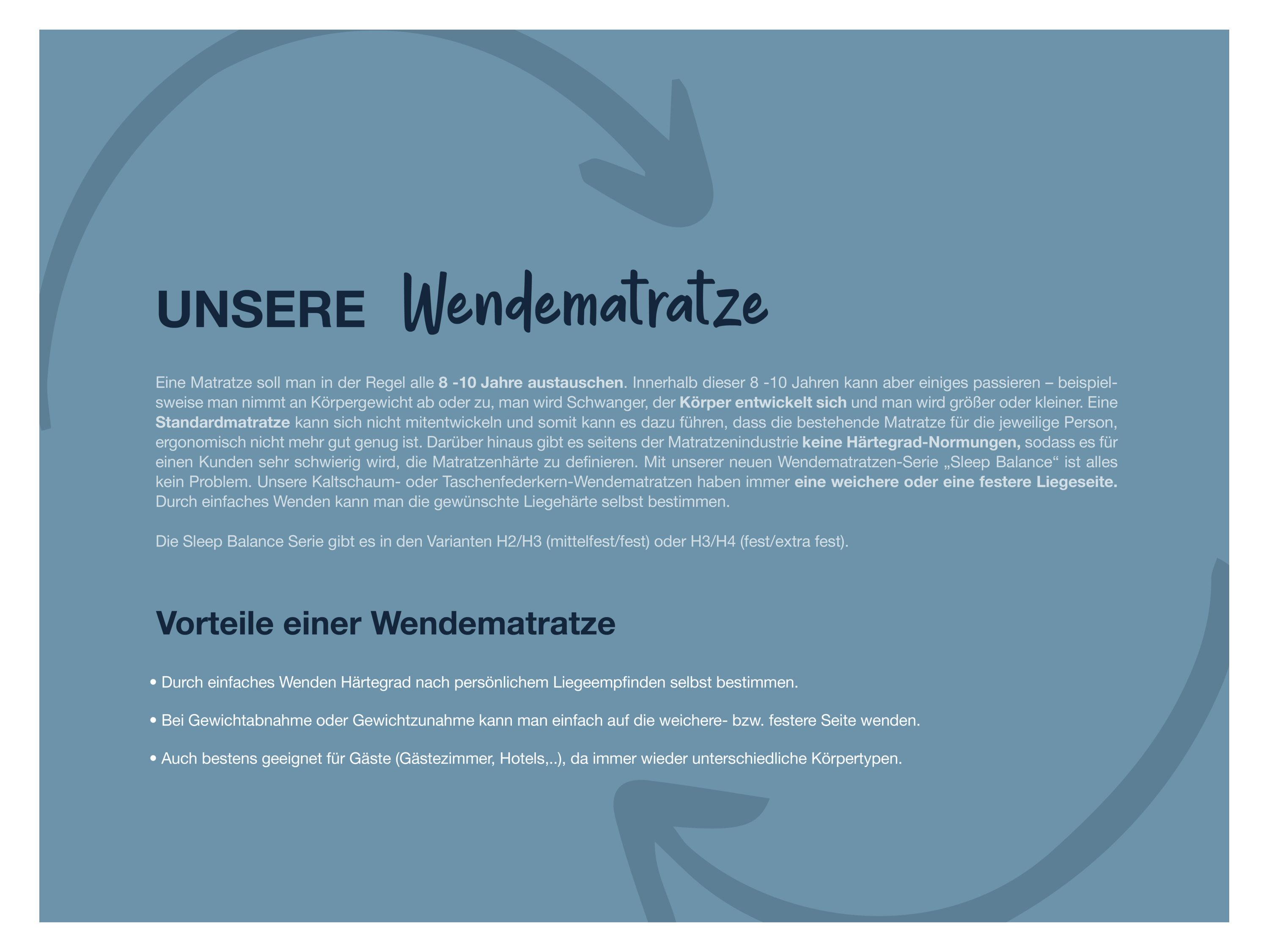 Kaltschaummatratze Sleep Balance, zwei Härtegrade in einer Matratze, Hn8 Schlafsysteme, 18 cm hoch, (1-tlg), erhältlich in 90x200 cm und weiteren Größen – Bild 4 von 4