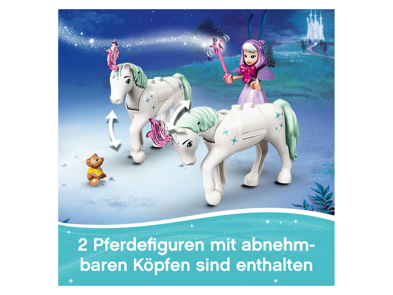 Gehe zu Vollbildansicht: LEGO® Disney Princess™ 43192 »Cinderellas königliche Kutsche« - Bild 9