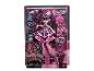 Monster High Draculaura Puppe in Verpackung mit Zubehör.