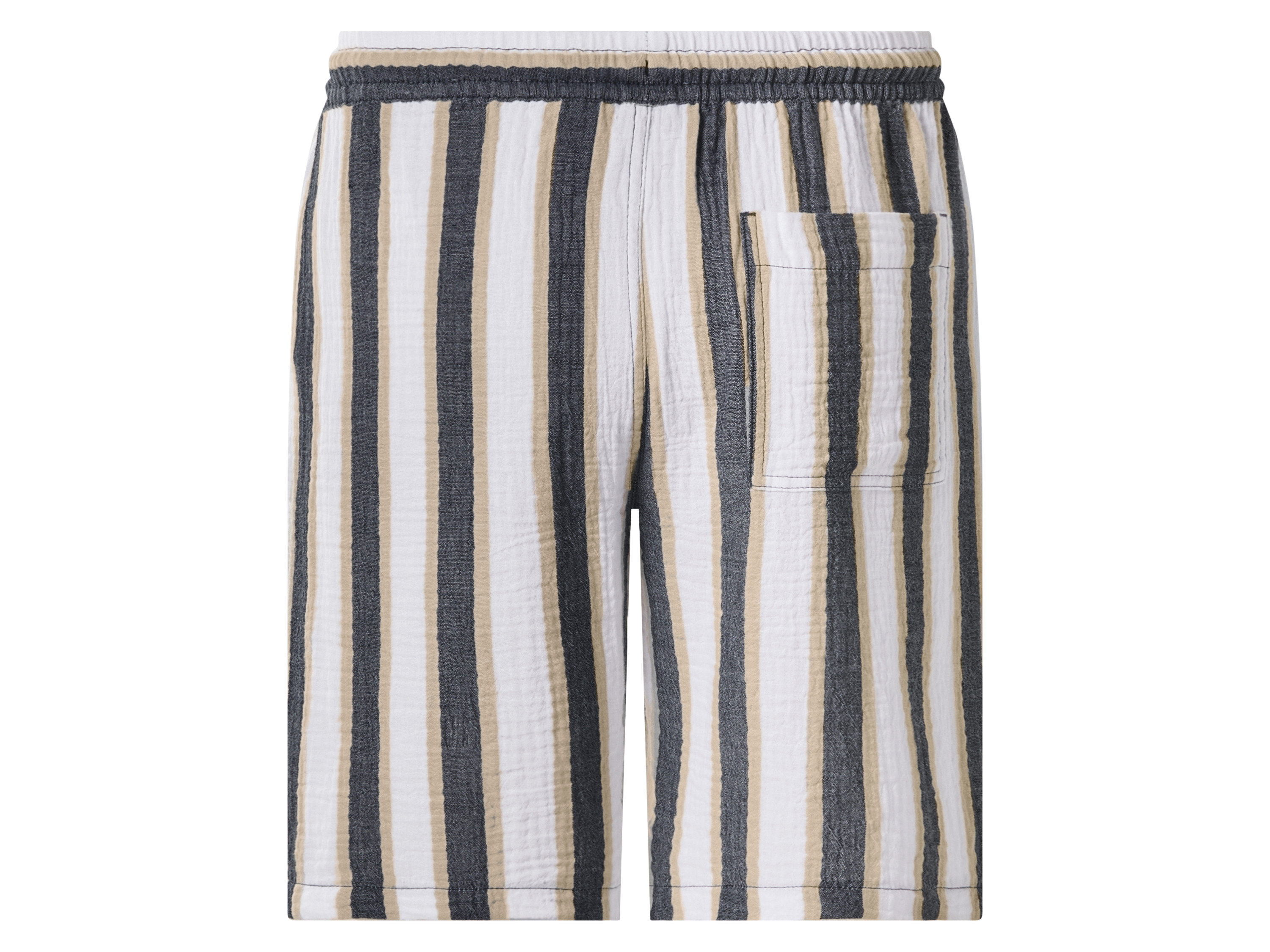 ESMARA MEN Musselin-Shorts (Streifen, L (52/54)) – Bild 3 von 3
