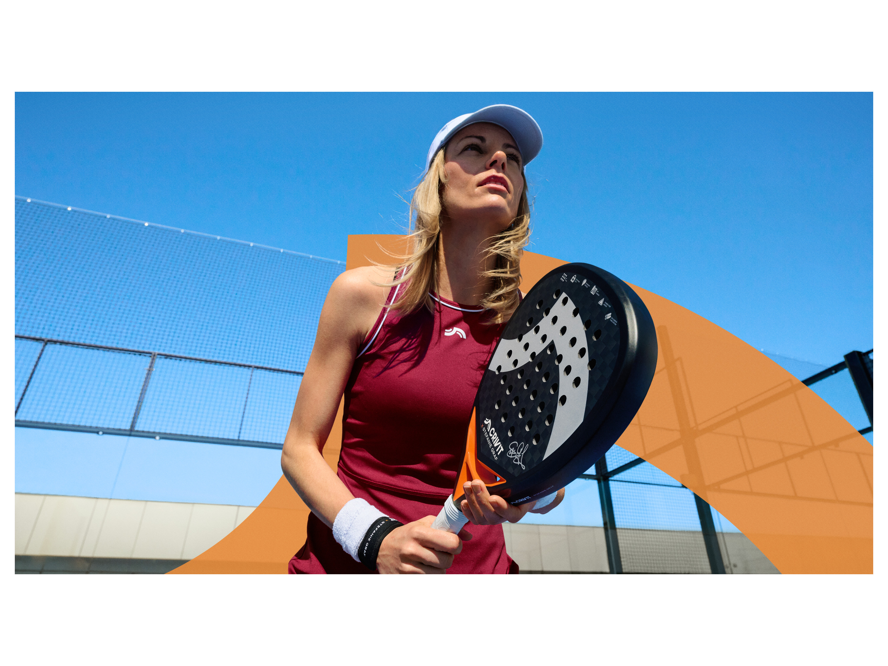 CRIVIT Padelschläger »12K Carbon PRO - Stefanie Graf« - 3