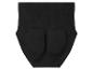 Schwarze High-Waist-Shapewear-Höschen mit Po-Polsterung