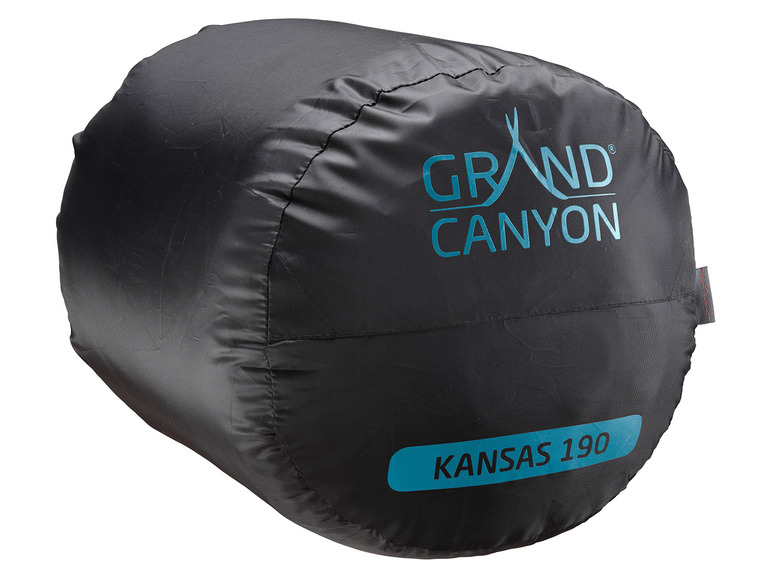 Gehe zu Vollbildansicht: Grand Canyon Mumienschlafsack KANSAS 190, warm, für 3-Jahreszeiten - Bild 6