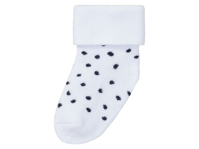 Gehe zu Vollbildansicht: lupilu® Baby Socken, 3 Paar, mit hohem Bio-Baumwollanteil - Bild 8