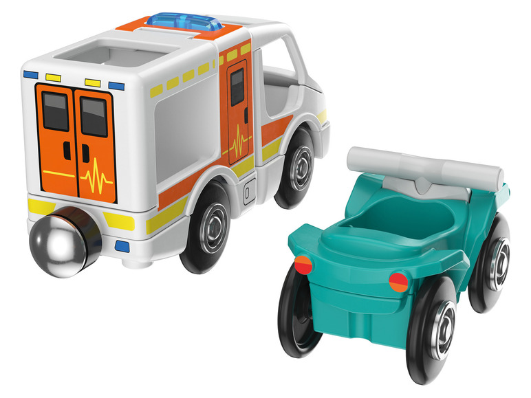 Gehe zu Vollbildansicht: Playtive Spielzeug Einsatzfahrzeug, mit Licht und Sound - Bild 7