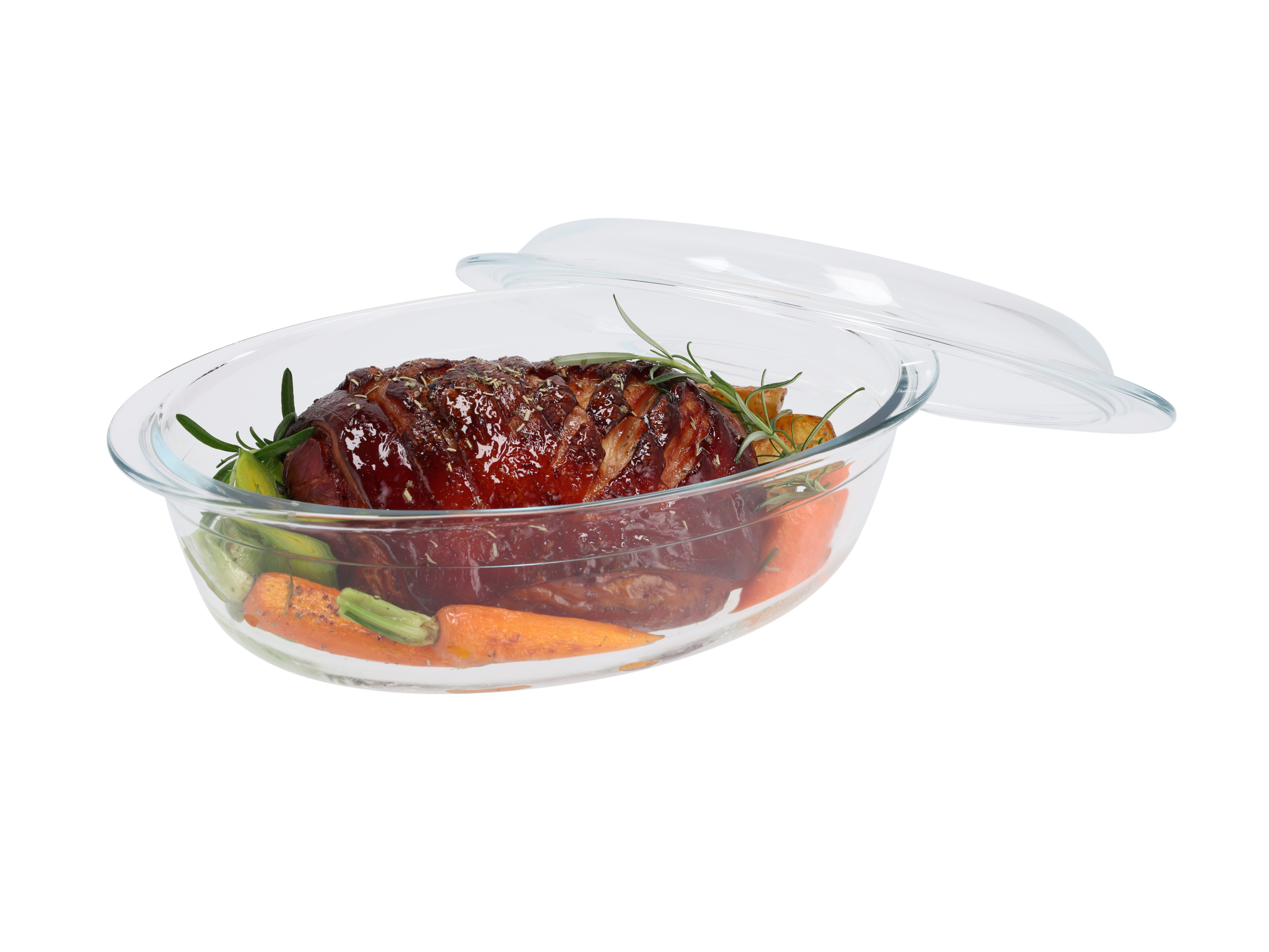 Thumbnail - SILVERCREST® Kasserolle/Bräter mit Deckel (Oval)