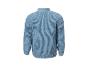 Hellblauer Damen-Strickpullover, Rückansicht.