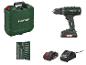 Akku-Bohrschrauber-Set mit Akku, Ladegerät, Bohrern und Transportkoffer
