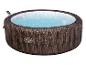 Lay-Z-Spa Bali Whirlpool, braun Rattan-Optik.