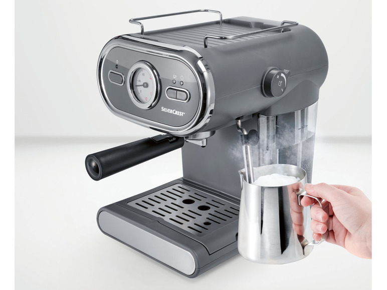 Gehe zu Vollbildansicht: SILVERCREST Espressomaschine »SEM 1100 D3«, 1100 W - Bild 6