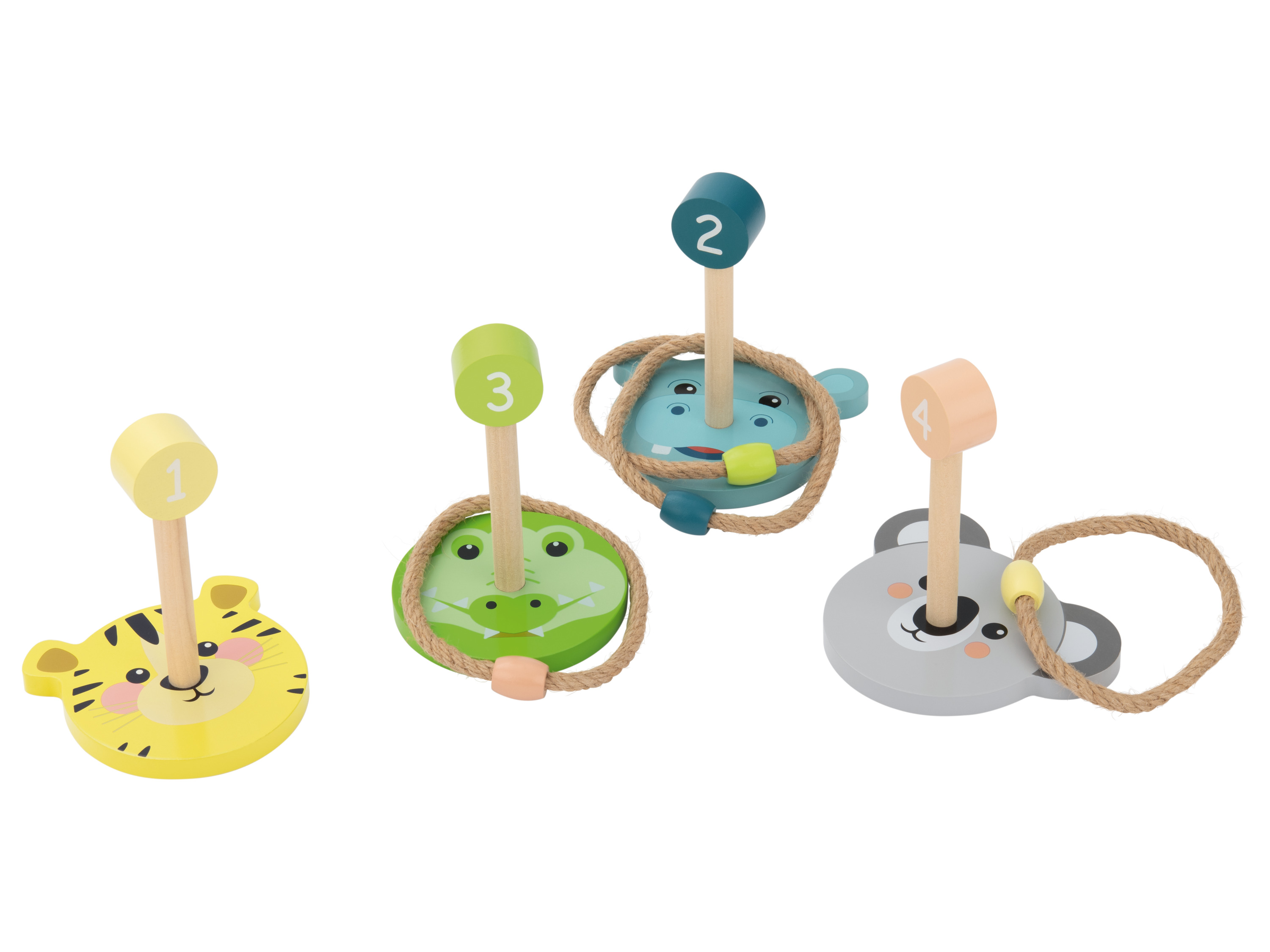 Thumbnail - lupilu® Tierkegeln-, Krocket- und Tierwurfspiel (Wurfspiel)