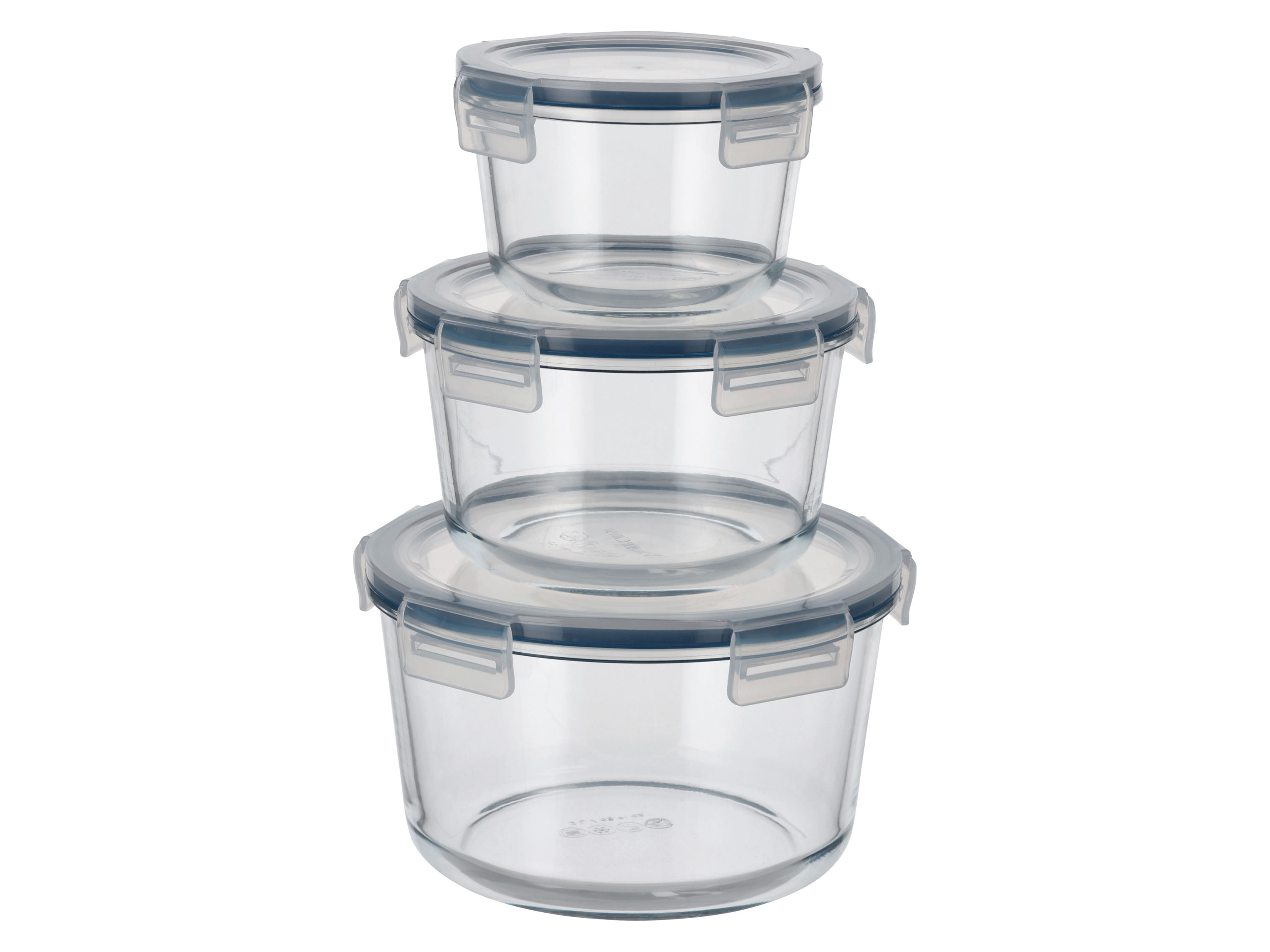 Thumbnail - SILVERCREST® Frischhaltedosen-Set, 3 Stück (Rund)