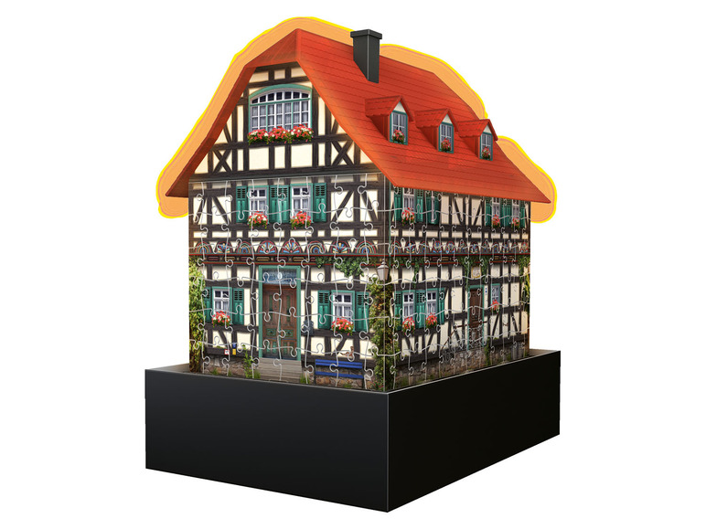 Gehe zu Vollbildansicht: Ravensburger 3D Puzzle Gebäude, 216-teilig, mit LED-Licht - Bild 2