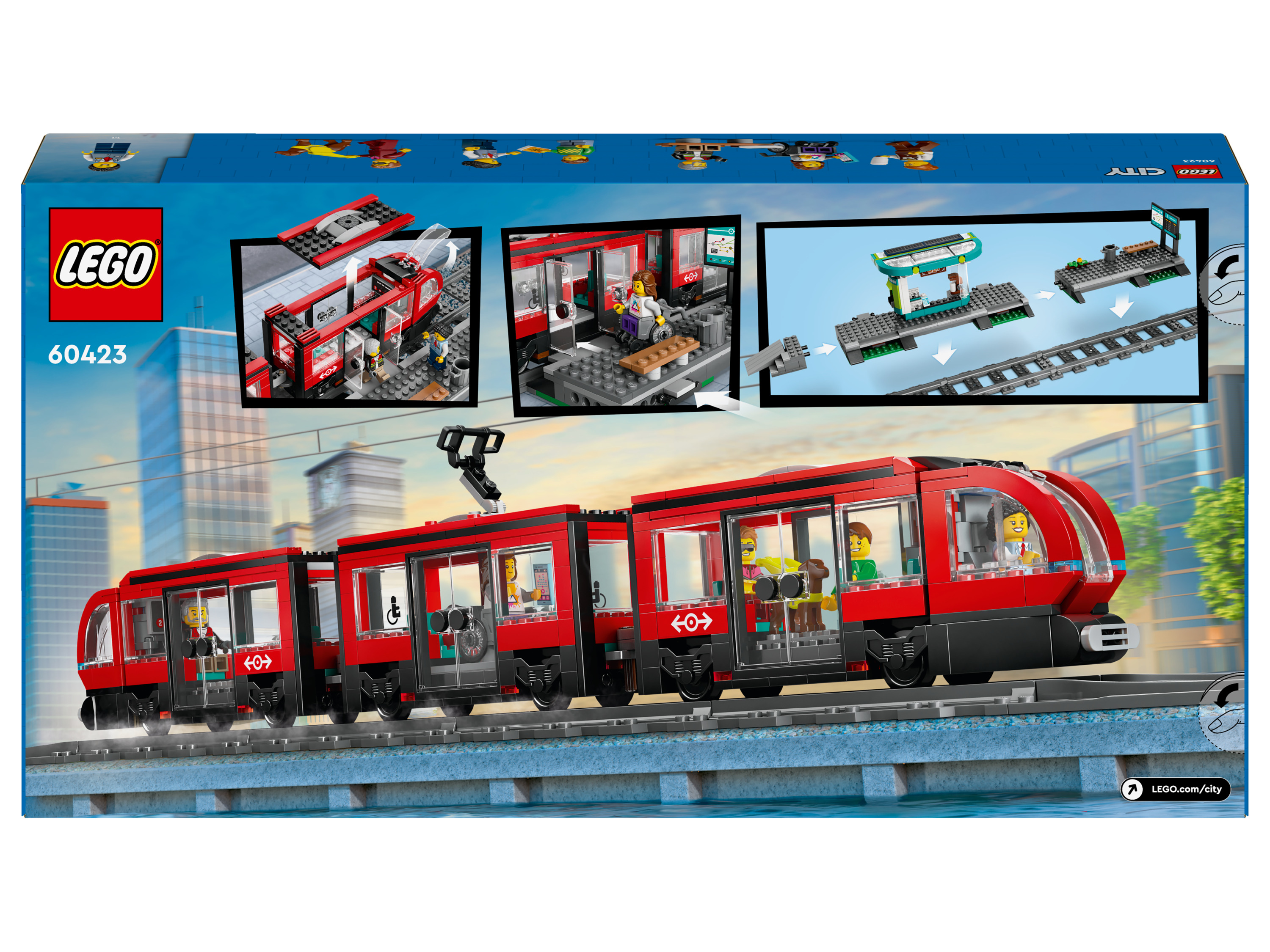 Lego City Trikkeholdeplass 60423 2