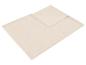Weiche Fleece-Decke in Hellbeige, ordentlich gefaltet