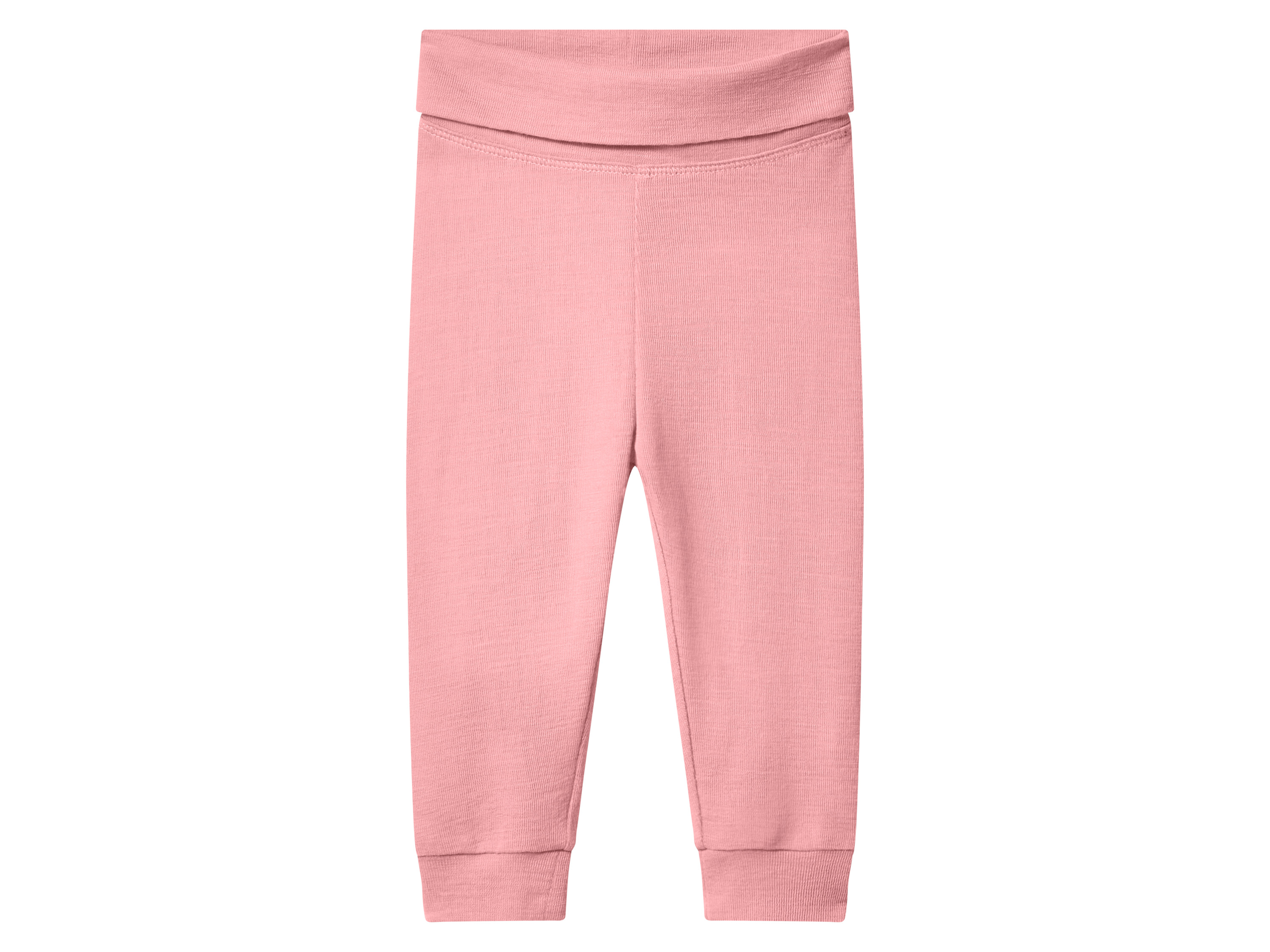 LUPILU® Premium Baby Jogginghose Wolle/Seide (Rosa, 50/56)