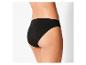 Schwarze High Waist Unterhose.