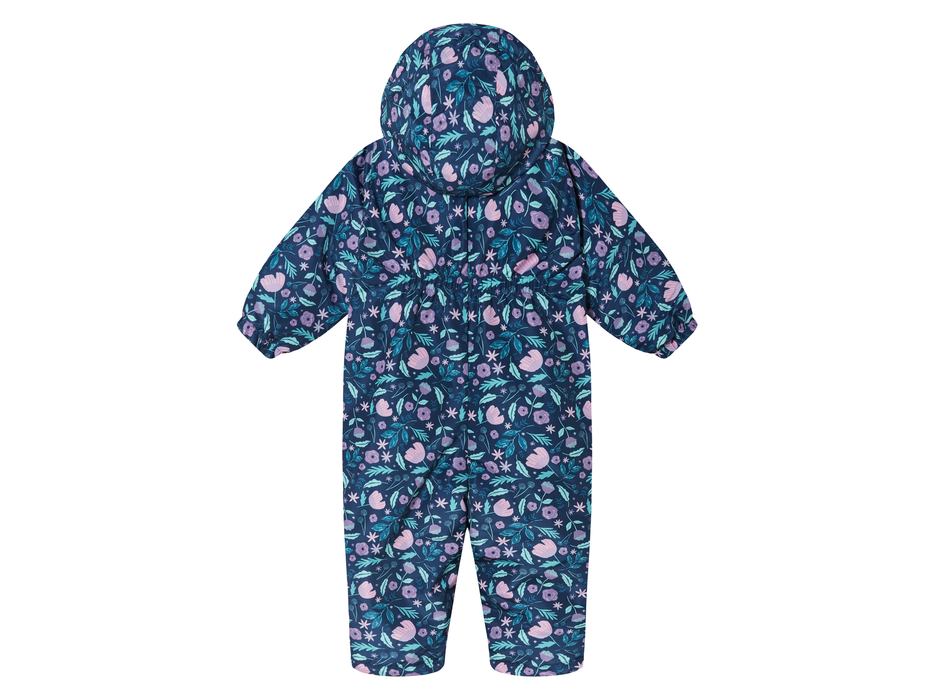 Thumbnail - lupilu® Baby Kleinkinder Jungen Schneeoverall (gemustert Blumen, 80)