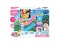 Prinzessinnen 3-in-1 Zauberschloss Spielset mit Cinderella Figur und Fahrzeug