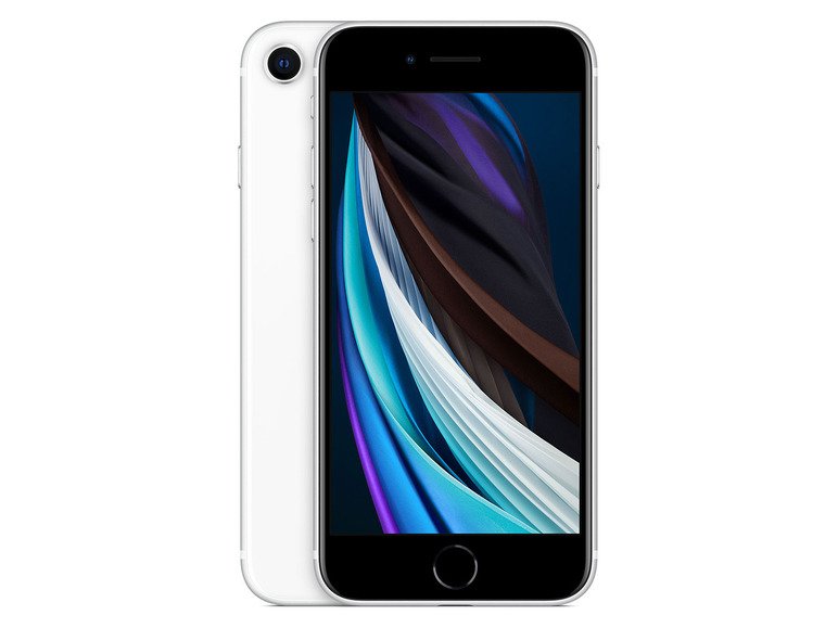 Gehe zu Vollbildansicht: Apple iPhone SE weiß (2. Generation) - 4G Smartphone - Dual-SIM - LCD-Anzeige - 4.7" - Bild 1
