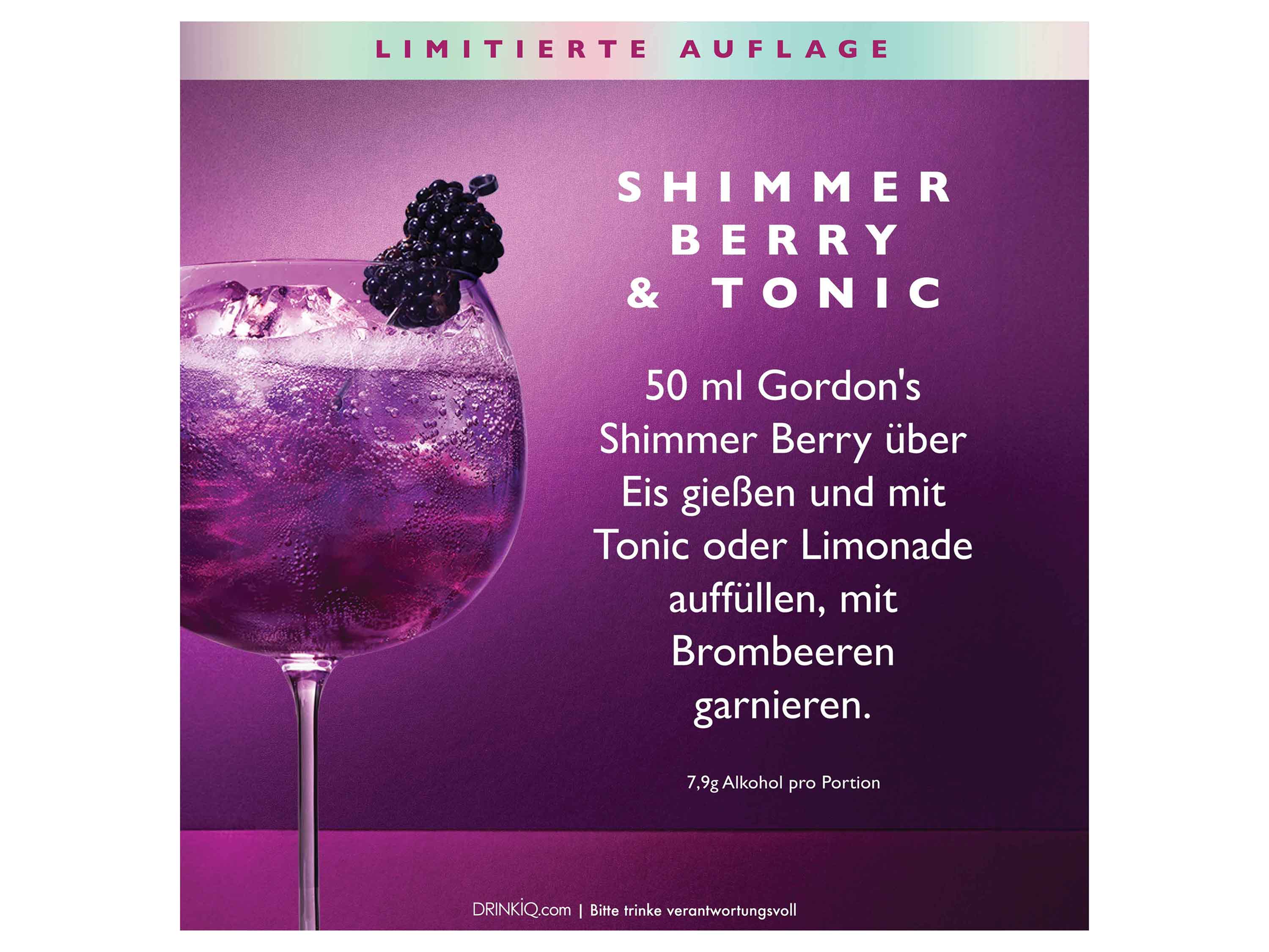 Thumbnail - GORDON'S Limited Edition Shimmer Berry 20% Vol