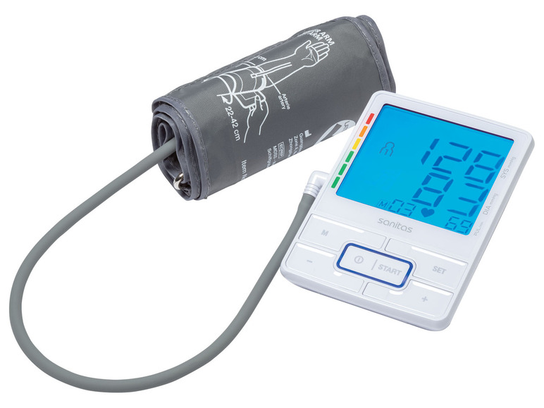 Gehe zu Vollbildansicht: SANITAS Oberarm-Blutdruckmessgerät »SBM 47«, mit Risiko-Indikator - Bild 1