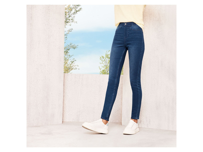 Gehe zu Vollbildansicht: esmara® Damen Jeggings, schmal geschnitten, mit hoher Leibhöhe - Bild 11