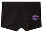 Schwarze Boxershorts mit 'Dream Skater'-Druck.