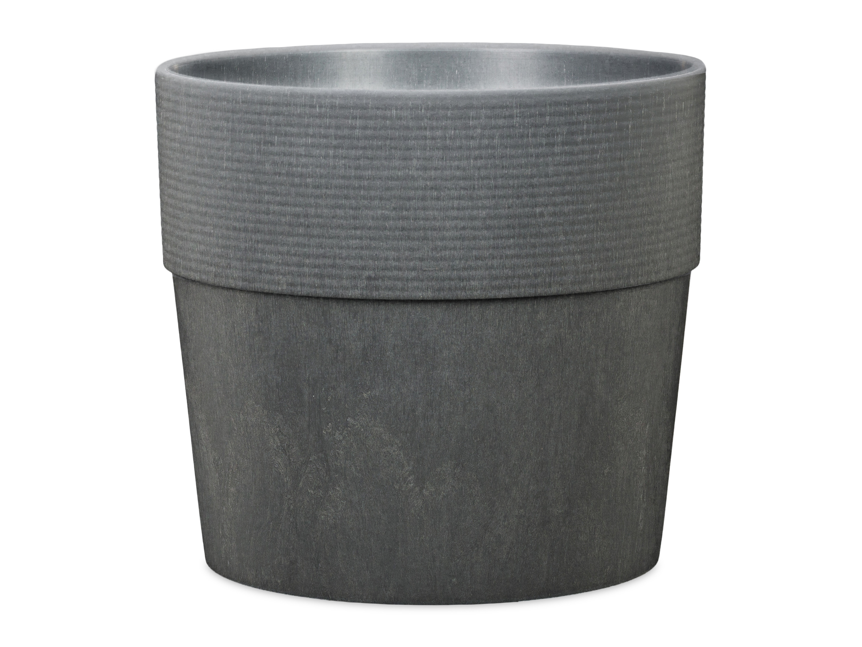Scheurich Pflanzgefäß »Groove Plus«, Kunststoff (Carbon) | 04033083654712