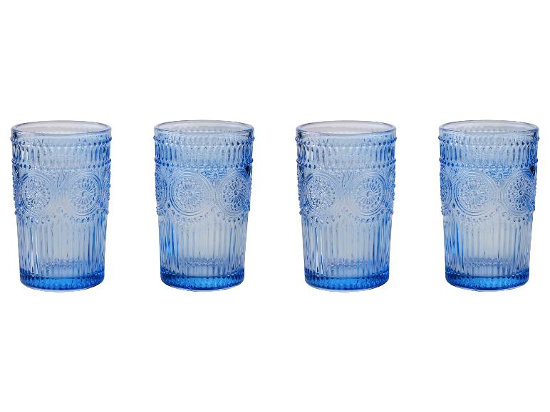 Wassergläser / Weingläser, 4-teilig